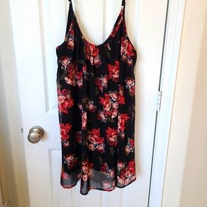 Black Floral Dress